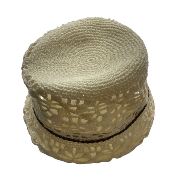San Diego Hat co,Beige,cream,off white,dark brown band, O/S, Bucket hat,Sun hat - Picture 4 of 7